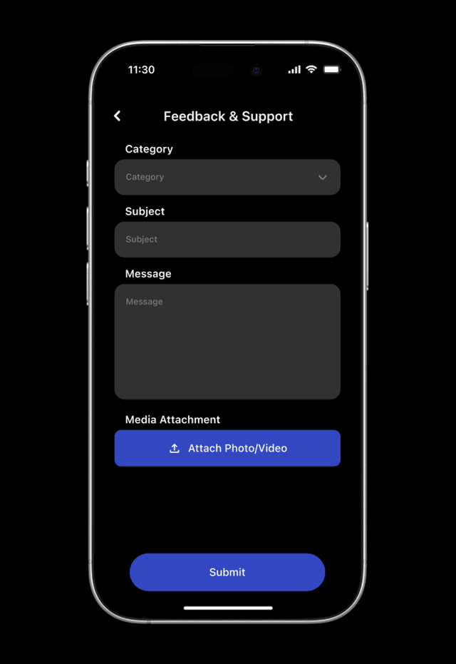 Feedback & Support