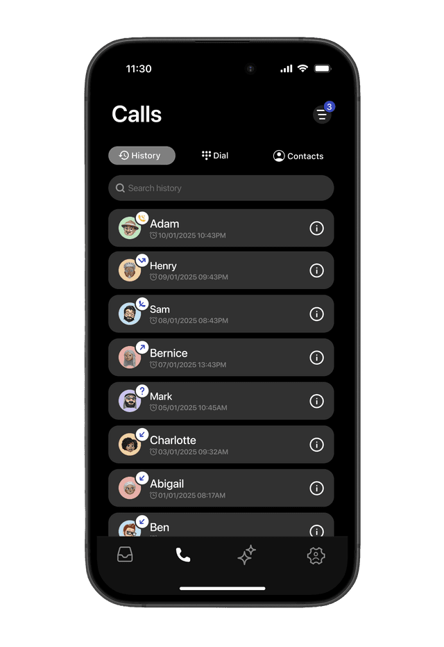 Call History
